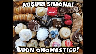 Buon Onomastico Simona 🥳️ 28ottobre [upl. by Orutra669]