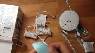 Ersteindruck Philips AVENT SCD56000 Babyphone [upl. by Adelheid]