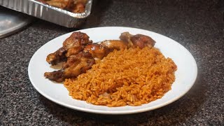 Simple and easy Jollof recipe  With CyCy [upl. by Attekal]