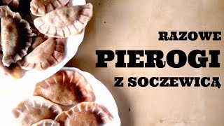 RAZOWE PIEROGI Z SOCZEWICĄ  Zdrowy wegański obiad  Healthy Omnomnom [upl. by Marlin]