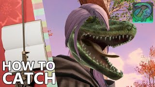 How to Catch Hyphalosaurus in FFXIV [upl. by Aleedis116]