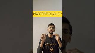 proportionality meaning in detail physics jee neet exam learning shorts GyanFreedom [upl. by Nomla893]