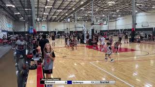 Uptempo vs Damand 11U  West Coast Classic 62924 [upl. by Oinotna326]