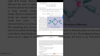 Biborane  Preparation Properties Structure and Uses of Diborane [upl. by Baptlsta544]