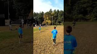 Handoff for the TOUCHDOWN NHFFL 10U NFL FLAG FOOTBALL coachcam flagfootball touchdown 10u [upl. by Lachus]