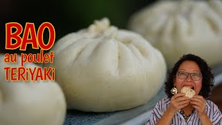 Brioches Bao au poulet teriyaki  un Dim Sum qui rassemble [upl. by Enelkcaj]