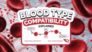 Blood Type Compatibility Explained  A B AB O amp Rh Factor 🩸 Who Can Donate to Whom [upl. by Leimad85]