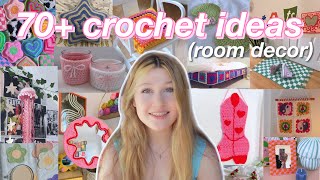 70 CROCHET ROOM DECOR IDEAS beginner friendly for the most part [upl. by Bard]