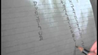 Learn to Write Aramaic  the early epigraphic alphabet [upl. by Warren]