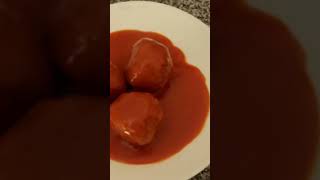 Como cocinar Albóndigas con salsa de tomate [upl. by Sabec34]