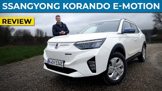 SsangYong Korando eMotion 2022 review English  Better than a electric Kia or Hyundai [upl. by Schroeder]