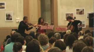 Boccherini Trio Op34  2 in HD  Hiro Kurosaki Lina Tur Bonet Josetxu Obregón [upl. by Alden]