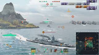 World of Warships  Brandenburg in 4vs4 Brawl  1604 BXP  Double Kill  Smash CV💪 [upl. by Akihsay261]