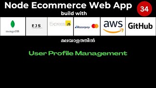34 User Profile Management  nodejs webdevelopment malayalam programming [upl. by Janene]