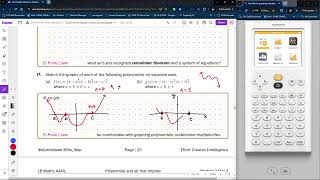 IB Maths AAHL  polynomial curve sketching using multiplicities of roots [upl. by Fabrianna]