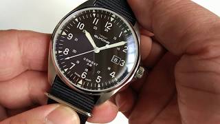 Glycine Combat 6 Automatic 43mm冠星軍錶 [upl. by Ferree975]