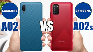 Samsung Galaxy A02 vs Samsung Galaxy A02s [upl. by Anahsohs]