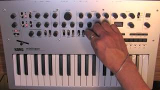 Korg Minilogue Motion Sequencing Part 8 of 8 [upl. by Alicirp679]