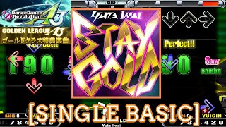 【DDR A3】 STAY GOLD  Yuta Imai SINGLE BASIC 譜面確認 Play [upl. by Mirielle]