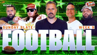 Big Cat and Co Sweat Out the Week 9 Sunday Slate  Barstool Gambling Cave [upl. by Areit]