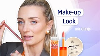 Sonniger Makeup Look mit Olesja ☀️ [upl. by Vasya]