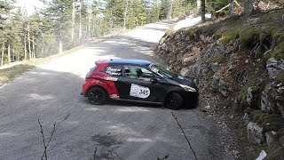 Rallye de Grasse 2024 show and Mistake [upl. by Sirac]