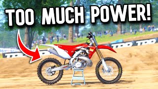 THIS IS THE FASTEST 2 STROKE IN MX BIKES [upl. by Eruot]