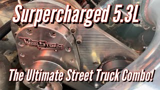 Supercharged 53 Silverado is the ultimate street cruiser Rcsb torqstorm Ls 1500 Chevy supercharger [upl. by Lyret]