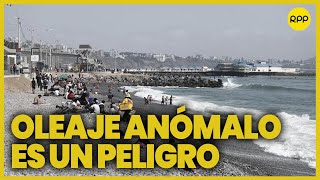 Perú Cierran 90 puertos por oleaje anómalo [upl. by Notslar328]