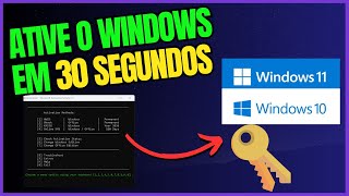 Ativação Secreta do Windows sem programas em 30 segundos [upl. by Aed]