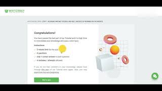 Step 4 Writerbay Test Quiz on the Core Principles Latest 2022 Kindly Like and subscribe [upl. by Idnaj12]