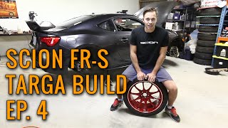 FRS Exterior Makeover  Targa Newfoundland Scion FRS Build Ep 4 [upl. by Noyrb268]