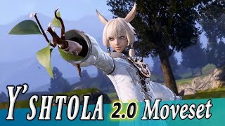 Yshtola 20 Rework Moveset  Detail  Dissidia Final Fantasy NT DFFACDFFNT [upl. by Mosnar]