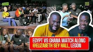 Ghana Vs Egypt  A Viewing Party At Sey Hall University Of Ghana [upl. by Rella]