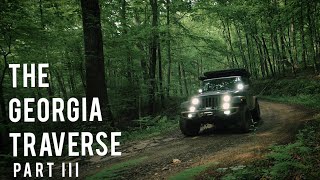 The Georgia Traverse Part 3  Jeeps Overlanding North Georgia  Presented by Novsight [upl. by Suivatra]