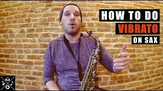 HOW TO DO VIBRATO ON SAXOPHONE [upl. by Estelle]