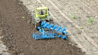 MB Trac 112 mit Lemken Volldrehpflug und Lemken Packer [upl. by Swiercz961]