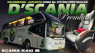 PUASSS BUS INI AGAK BEDA NIH DENGAN YANG LAIN‼️Trip Palembang  Jakarta with Epa Star Scania K410 [upl. by Azenav]