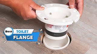 Top 5 Best Toilet Flanges for ConcreteCast IronTile FloorLead Pipe amp Concrete Floor Review 2023 [upl. by Aynwad]