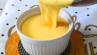 EASY HOMEMADE CHEESE SAUCE RECIPE by LIVELY COOKING [upl. by Kerad]