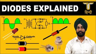 DIODES EXPLAINED  HOW DIODES WORK  TYPES OF DIODES [upl. by Eilerua]