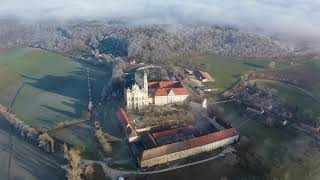 German Monastery In A Mystic Forest of Neresheim [upl. by Leirvag254]