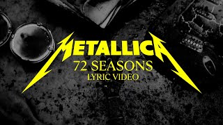 Metallica 72 Seasons Official Lyric Video [upl. by Katsuyama]