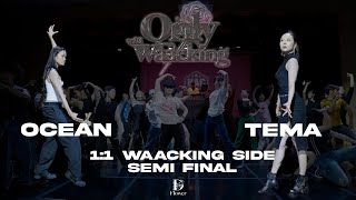 OCEAN vs TEMA  1on1 side for waackers  SEMI FINAL  ONLY WAACKING VOL3  KOREA [upl. by Dodi999]