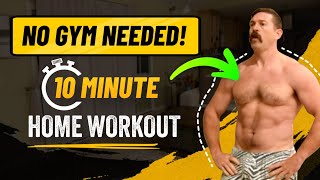 10 Minute Home Kettlebell Workout for FAST Strength amp Muscularity Gains  Coach MANdler [upl. by Inva]