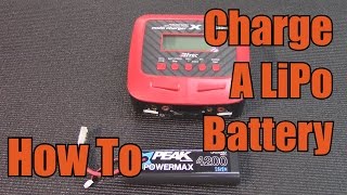 Charge LiPo Batteries  HOWTO [upl. by Wolbrom]