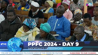 IMPORTANCE OF TESTIMONIES  DAY 9  PPFC 2024 [upl. by Langbehn]