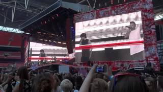 One Direction  WWAT  Wembley stadium  Cmon Cmon  8 June 2014 [upl. by Nytsirk]