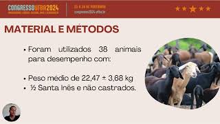 Qualidade da carne de ovinos submetidos a dietas com concentrações oscilantes de proteína bruta [upl. by Gerianna]