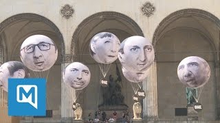 G7Gipfel Demo auf dem Odeonsplatz  quotMehr als heiße Luftquot [upl. by Bendix]